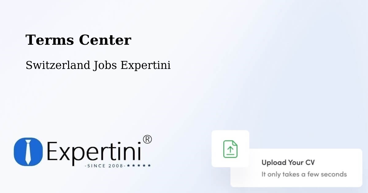 Terms of Service – Rafz - Switzerland Jobs Expertini
